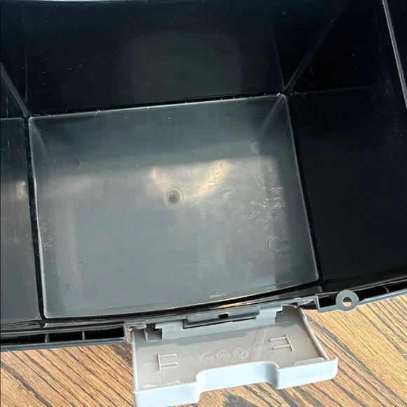 Storex Portable File Box with Top Organizer - Picture 8 of 8